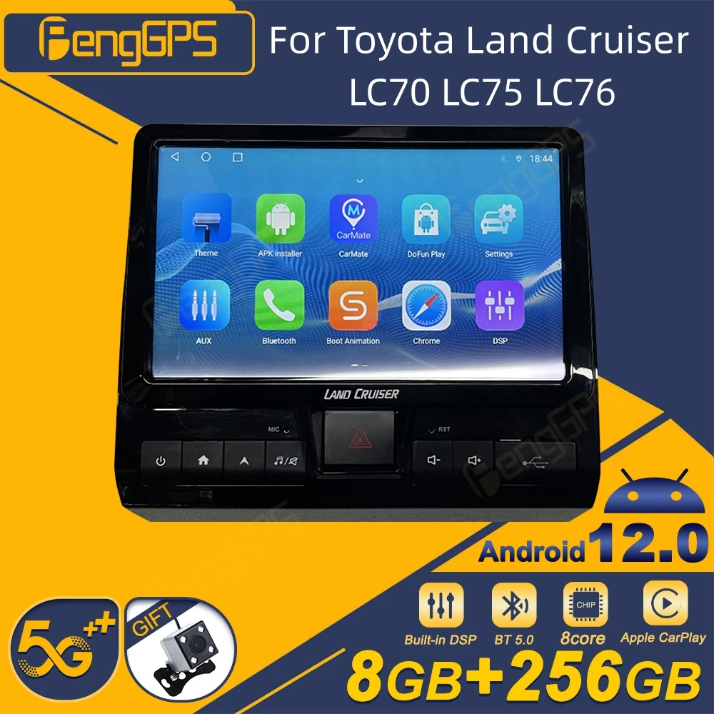 

For Toyota Land Cruiser LC70 LC75 LC76 Android Car Radio 2Din Stereo Receiver Autoradio Multimedia Player GPS Navi Head Unit