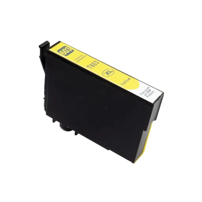 EPSON yellow alternative ink cartridge E603XLY, replaces C13T03A44010 CET603XLYC 8400250633133 imprimirbien.com