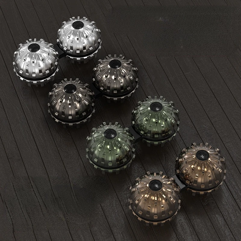 金属結合マッサージボールキルサイト回転指先ジャイロストレス緩和おもちゃフィジェットスピナーストレス緩和カジュアルおもちゃ