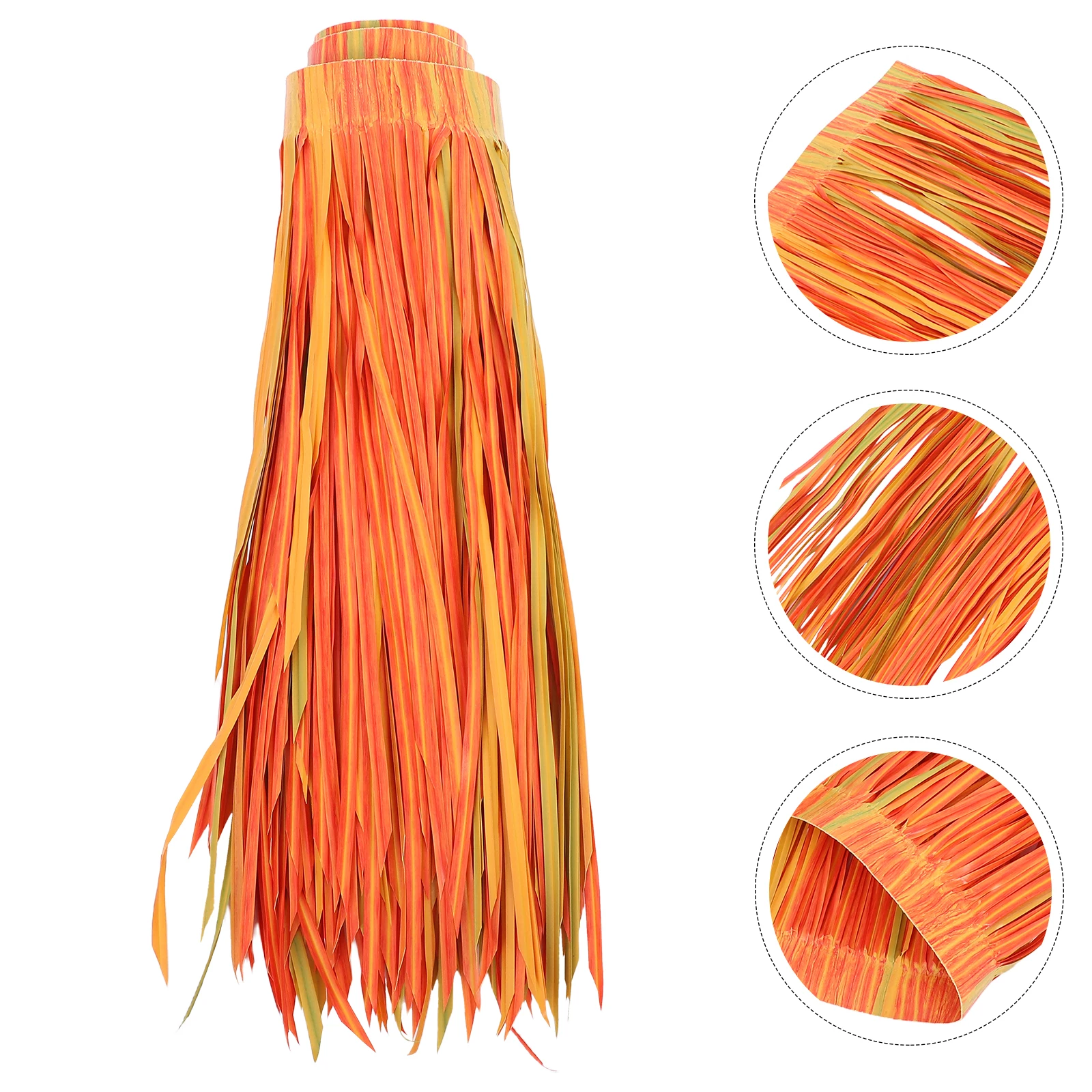 عشب القش الاصطناعي لسياج الحديقة فناء ريفي كاوبوي حفلة لتقوم بها بنفسك شاطئ البحر كوخ الديكور مقلد سقف القش #1