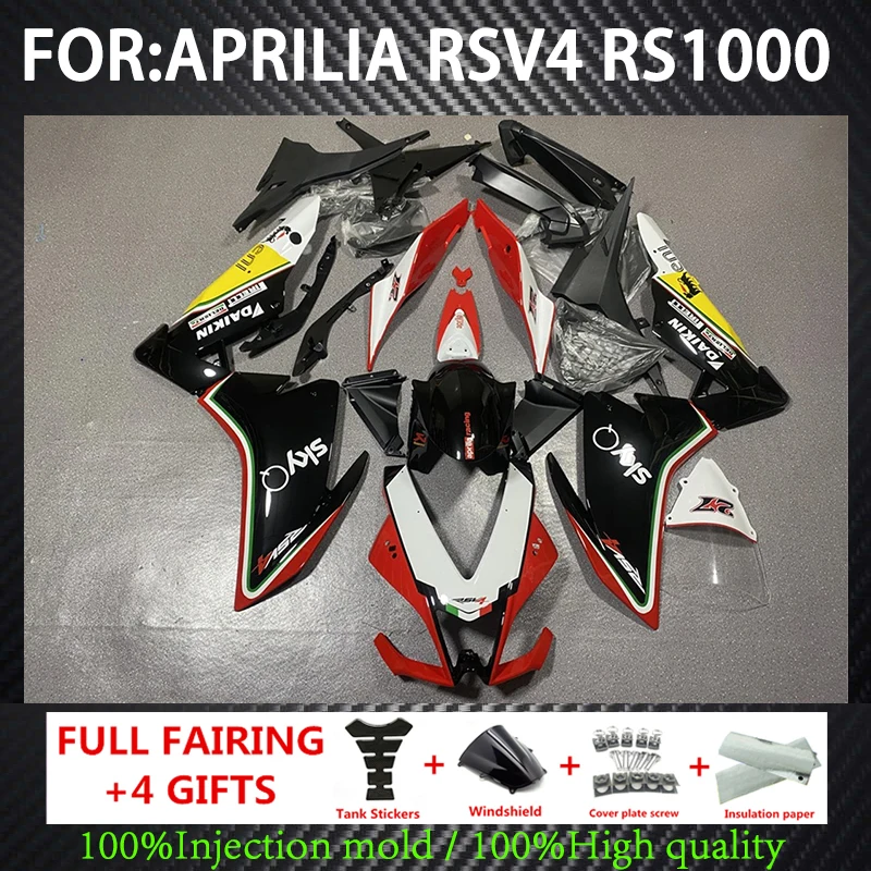 

For Aprilia RSV4 RS1000 RS V4 RS 1000 2010 2011 2012 13 14 Motorcycle Accessories Whole New Fairings ABS Kits Injection Bodywork