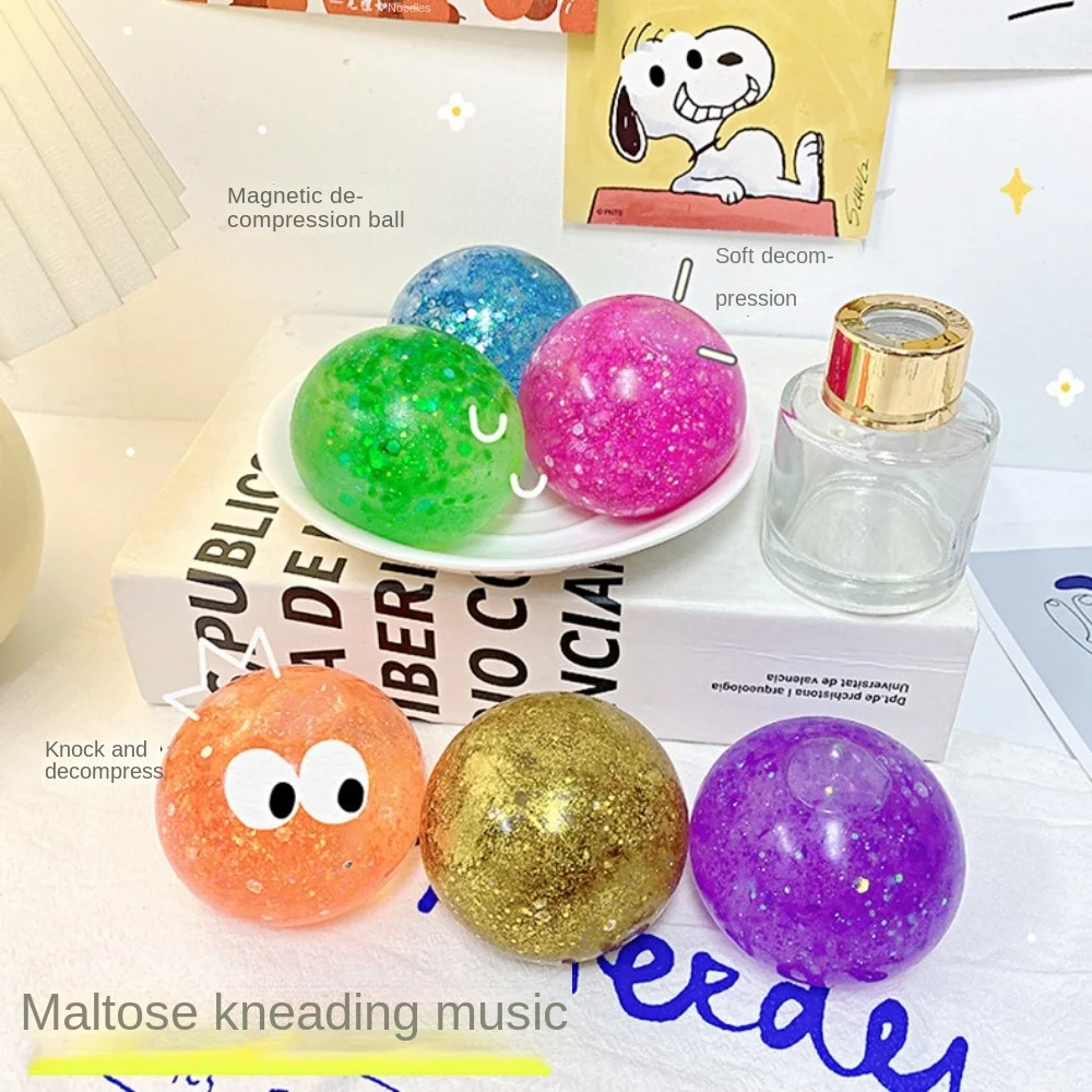 

Funny Toys TPR Maltose Steamed Bun Toy Reduce Anxiety Soft Maltose Syrup Ball Eco-friendly Stretched Vent Ball Office Worker