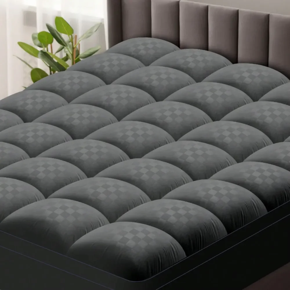 

Наматрасник стеганый, дышащий, мягкий, пышный, с глубоким карманом 821 мм, защитный чехол для матраса