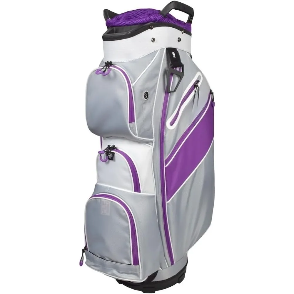 

14-way full-length dividers for optimal club organization and protection