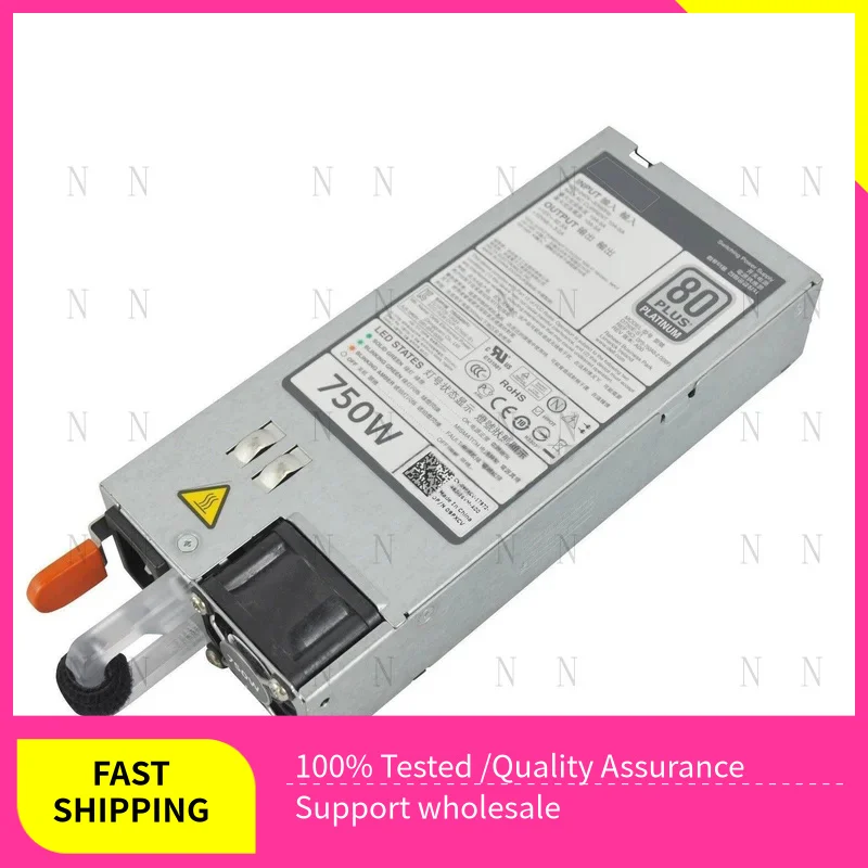 

XQ для Dell R530 R630 R730 R730XD серверный блок питания 750 Вт TPJ2X KNHJV G6W6K Y9VFC