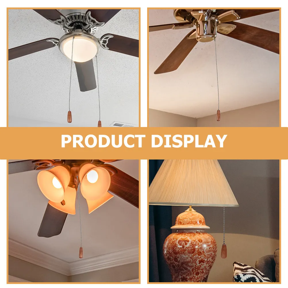 

Комплект из 4 винтажных цепочек-удлинителей для потолочных вентиляторов, светильников, прикроватных ламп и светильников для ванной комнаты