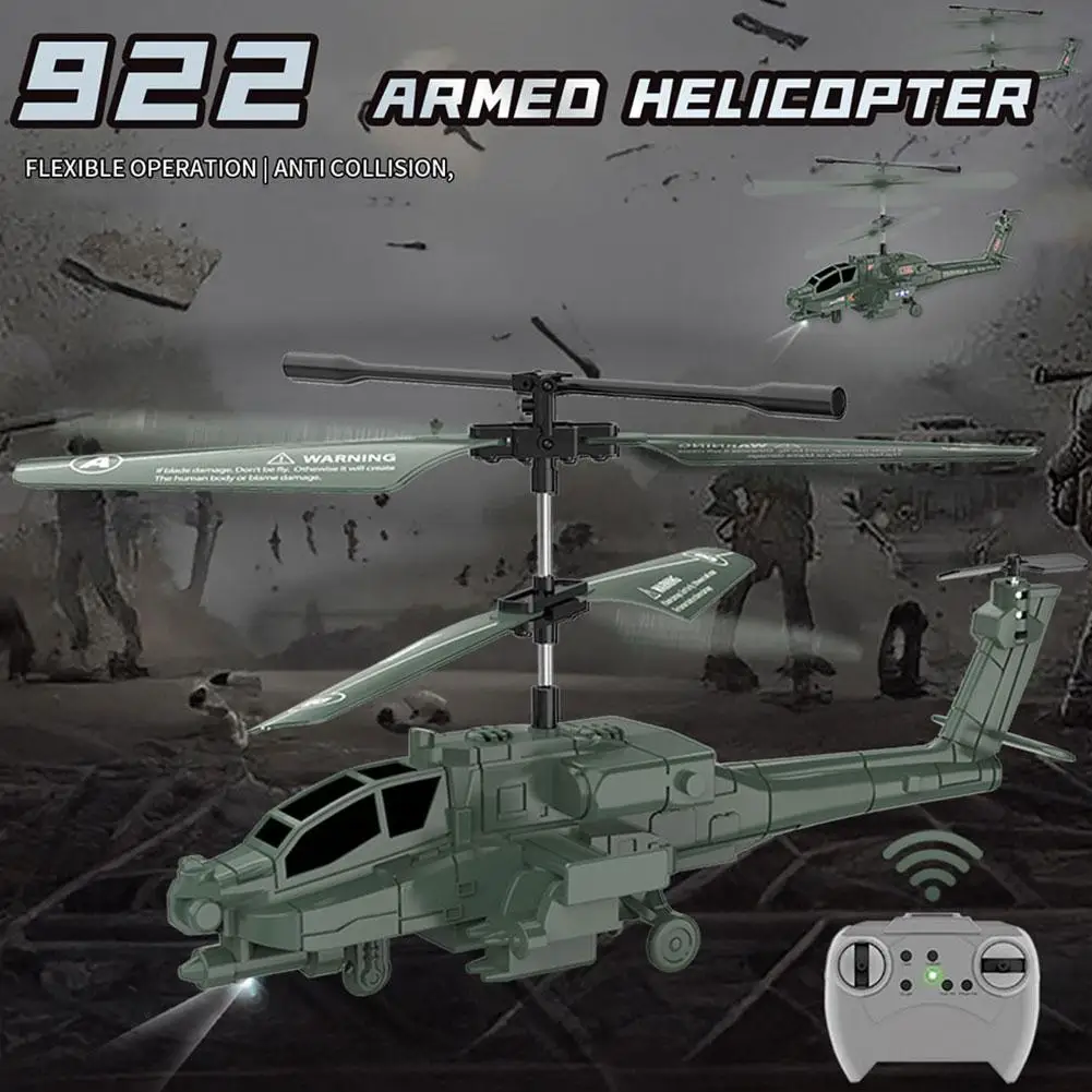 

Remote-controlled Helicopter Drop-resistant Toy Model With Gyroscope E2B6