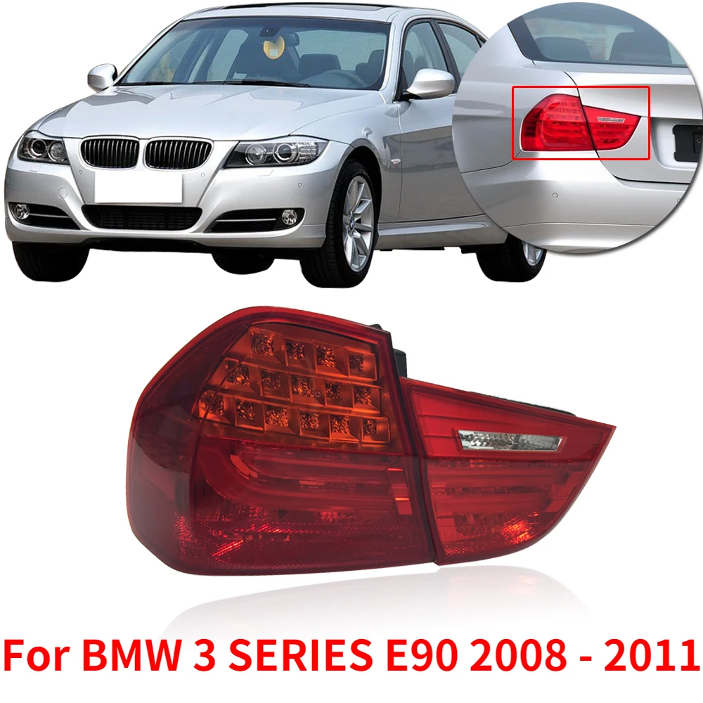 

Kamshing для BMW 3 серии E90 318 320 325 330i 2008 2009 2010 2011 задний фонарь светильник Taillamp стоп-сигнала Хвост светильник в сборе