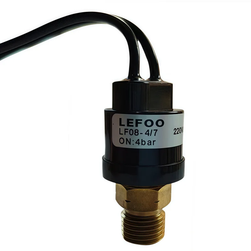 Picture 5: LEFOO G1/4 12V-220V Small Pressure Switch Valves Multi Purpose Automatic Reset Air Conditioning Refrigeration Control with Wire