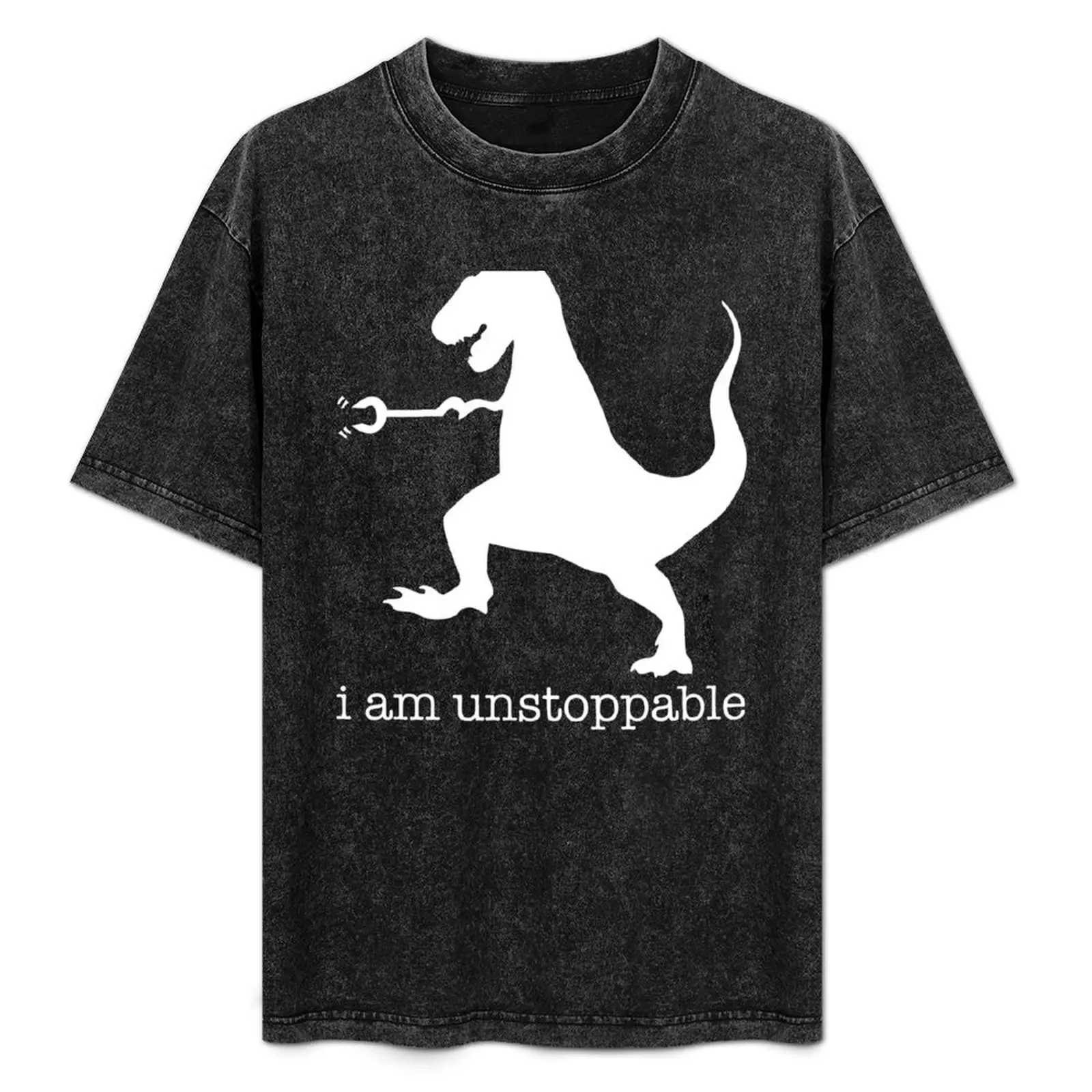 T-Rex I Am Unstoppable T-Shirt plus size tops shirts graphic tee clothes for men