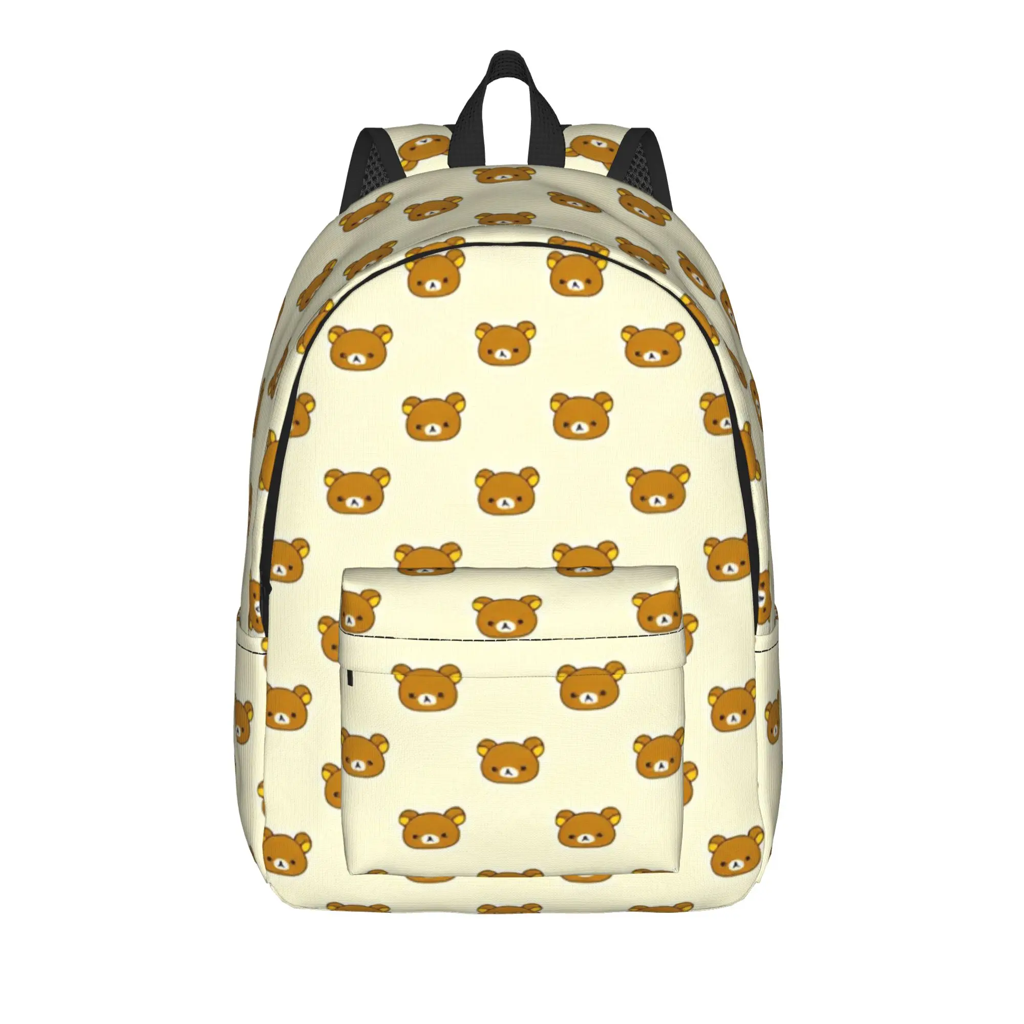 

Rilakkumas Pattern Backpack for Men Women Fashion High School Hiking Travel Daypack Cartoon Laptop Canvas Bags Gift