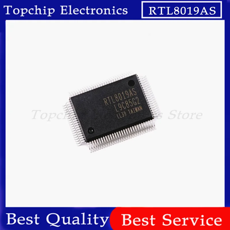 5pcs RTL8019AS RTL8019 RTL8019AS-LF QFP-100