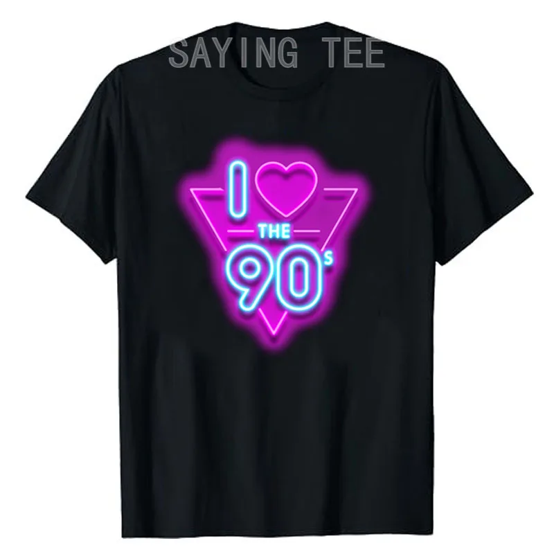 I'M THE 90s T-Shirt Letters Printed Graphic Tee Tops Women's Fashion Retro Style 1990s Outfits Short Sleeve Blouses Novelty Gift