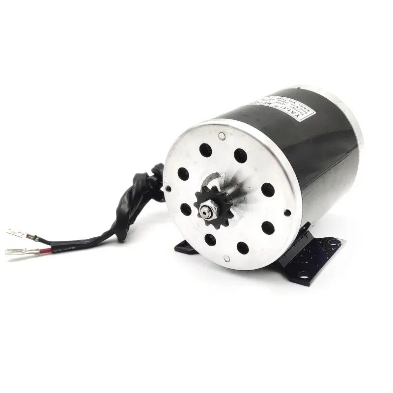 MY1020 500W/800W High Speed Brushed DC Motor 12V/24V ≥78% Efficiency for Scooter/Go Kart/ATV/E-Bike Conversion