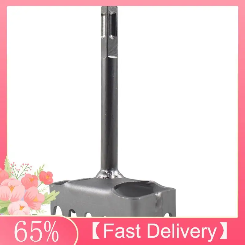 

Новейший инструмент для установки розеток: квадратный сверло-отвертка для нарезания пазов в стене для электрического молотка (для сантехников и электриков)