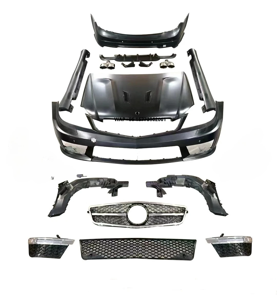 

New Modified for C63 W204 Body Kit Tail Light Headlight for C63 W204