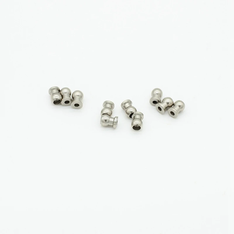 ข้อต่อลูกกลมกลวง10ชิ้น K989-2032ลูกหมากสำหรับ wltoys 284161 284010 284131 K969 K989 1/4 mobil RC ชิ้นส่วน