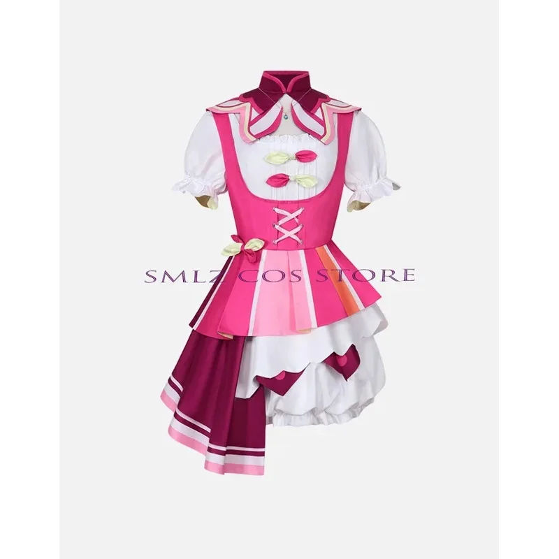 3RD Otori Emu تأثيري أنيمي مشروع Sekai فستان مُصمم حسب الطلب سترة شعر مستعار مجموعة العجائب × شوتايم حفلة أداء الزي للمرأة