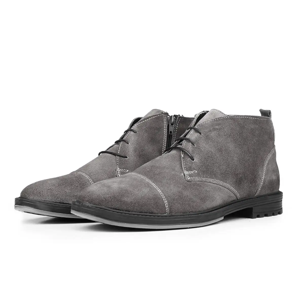 Ducavelli Maskerade Echtem Leder Antislip Sohle Günlük Boot