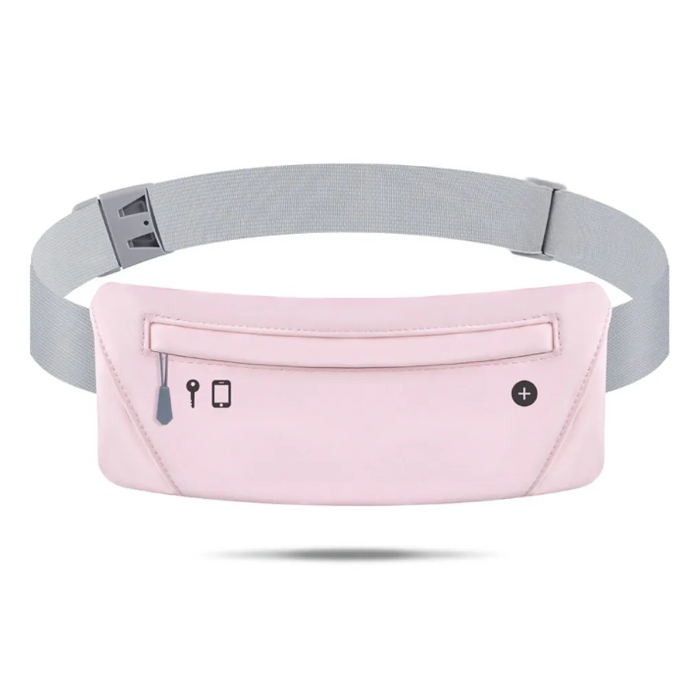 

New Lightweight Running Waist Bag Solid Color High-capacity Belt Pouch Sports Bag Gym