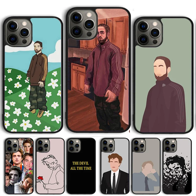 Robert Pattinson Phone Case For iPhone 14 15 16 13 12 Mini Max Cover For Apple 14 15 16 11 Pro Max 6S 8 7 Plus SE2020 Coque