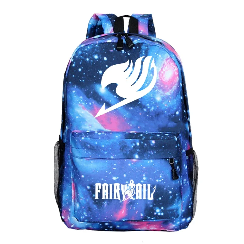 

Fairy Tail Anime Children Backpack Students School Bags New Pattern Fashion Boy Girl Bookbag FAIRY TAIL School Backpack Mochila