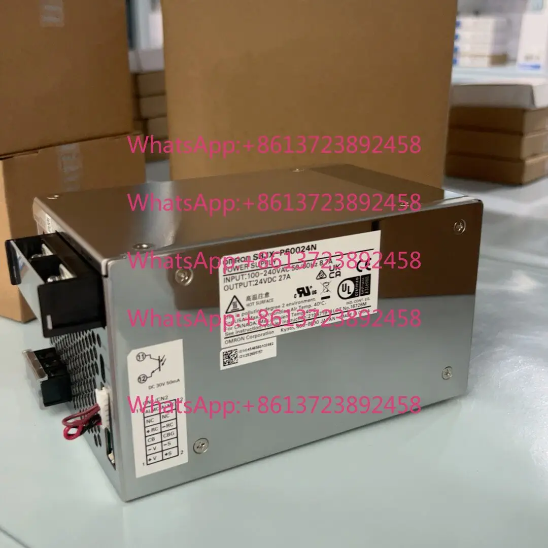 Omron S8JX-P60024N power supply, original and genuine, the appearance is very new
