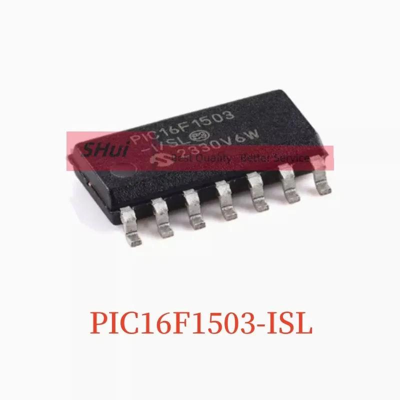 

10PCS PIC16F1503-I/SL PIC16F1503 -I/SL 16F1503 16F1503-I/SL SOIC-14 8-bit Microcontroller Chip