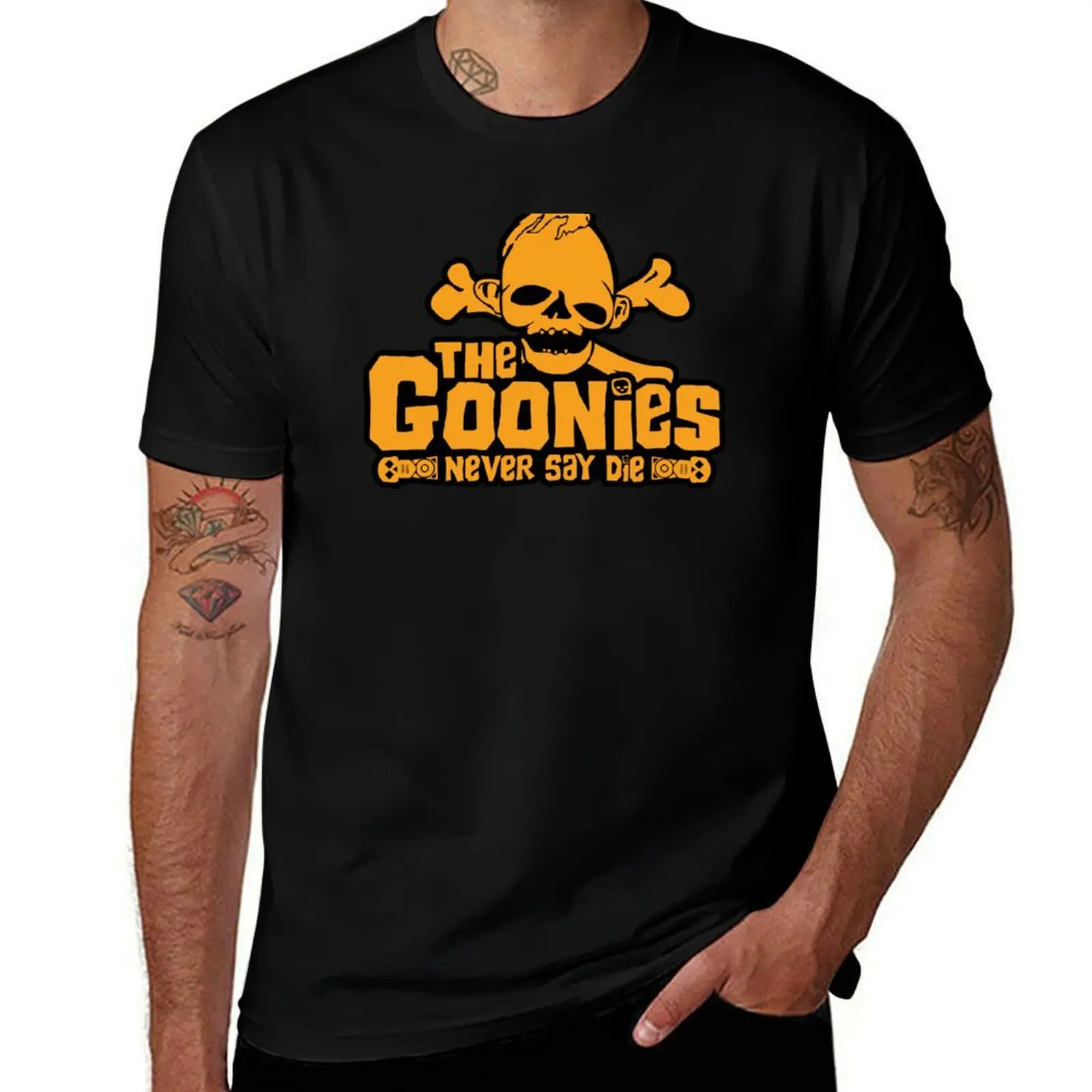 The Goonies Sloth T-Shirt Basic Plain Tee for Spring and Summer