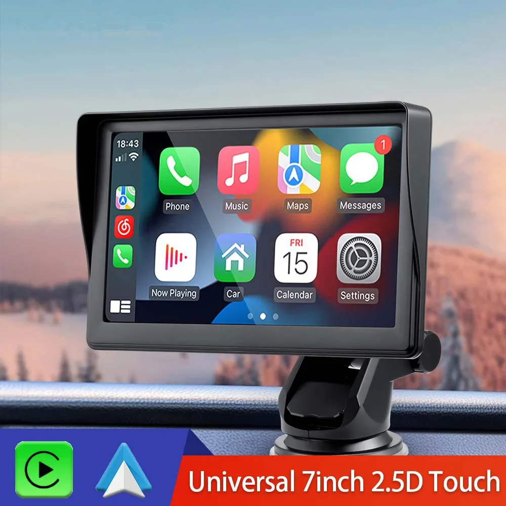 2air CarlinKit 5.0 무선 CarPlay 및 안드로이드 오토 지원 플러그 앤 플레이 박스 – 2.4G 및 5.8GHz WiFi, 온라인 업그레이드 가능