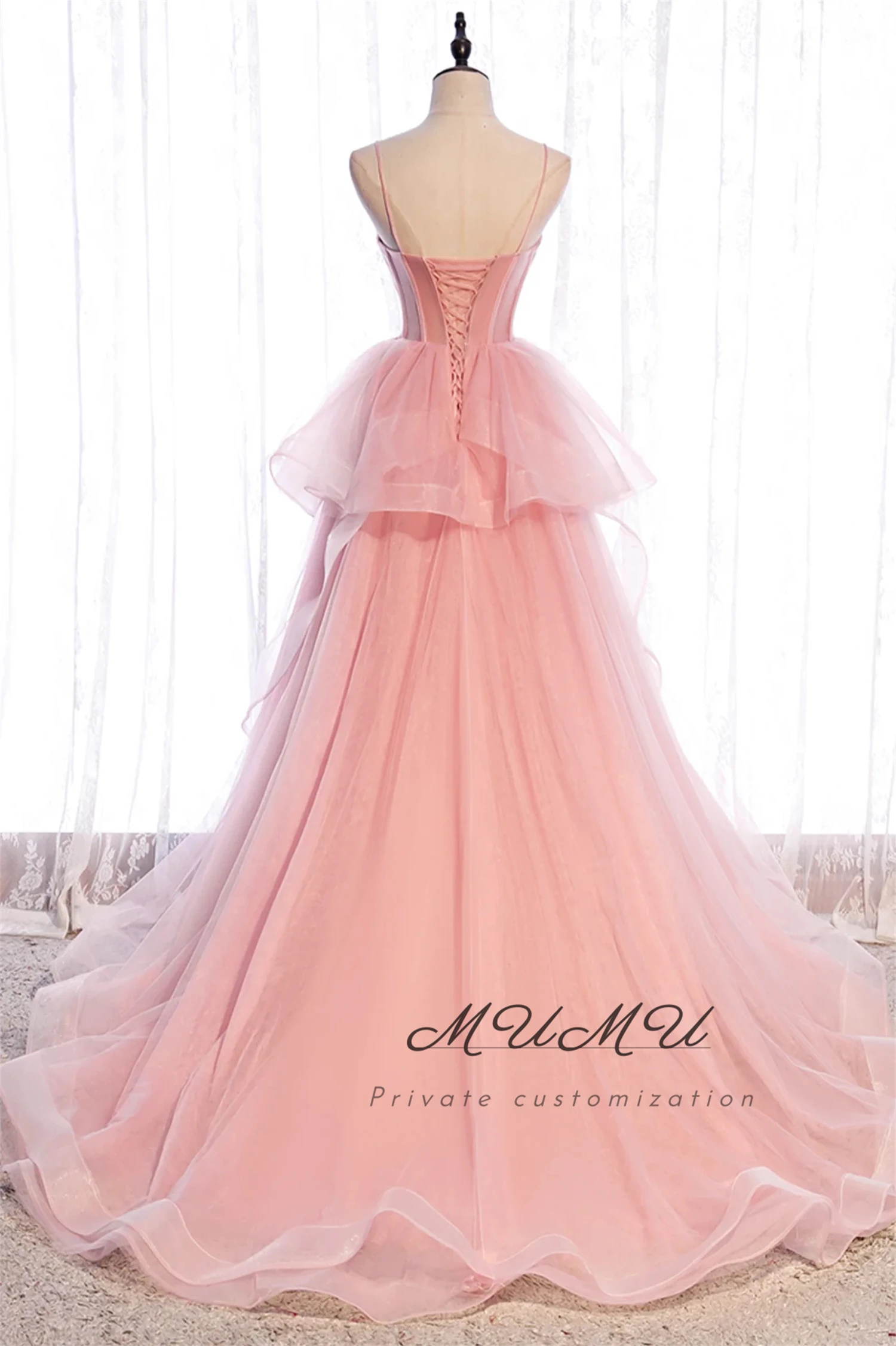 무무 맞춤형 프롬 드레스, 우아한 파티 드레스, 고급 여성 이브닝 드레스, 졸업 드레스
