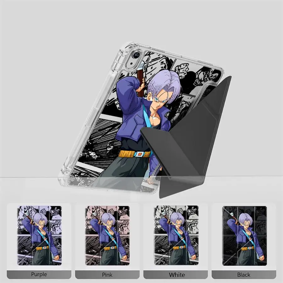D-Dragon Balls Trunks Y-Fold Holder Cover Tablet Case For iPad Mini 6 7 Pro 11th 10th 9th 8th 7th 12.9inch Pro 2025 Air 4 5 M3