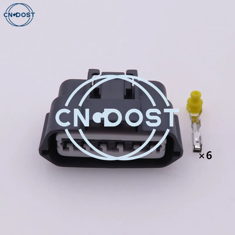 

1 Set 6 Pin 6189-0784 AC Assembly Motorcycle Gasoline Pump Socket Connector For Nissan Left Rear Door Locking Device