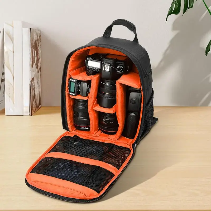 

Multi-functional Outdoor Camera Backpack Video Digital Shoulder Camera Bag Waterproof Camera Photo Bag Case for DSLR