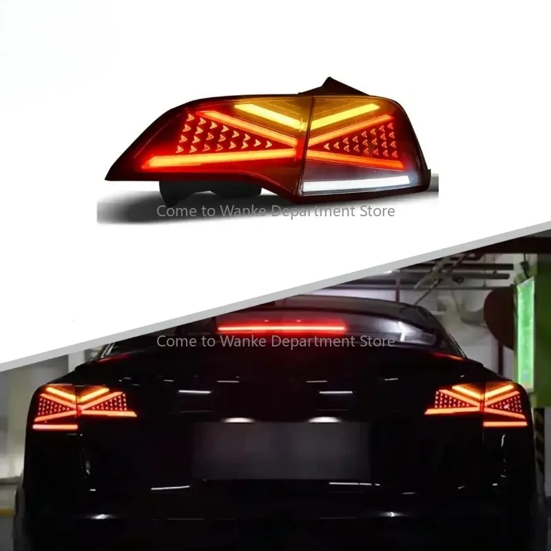Wing Style Auto Parts Rear Tail Lamp Lights taillights For Model 3 2018-2023