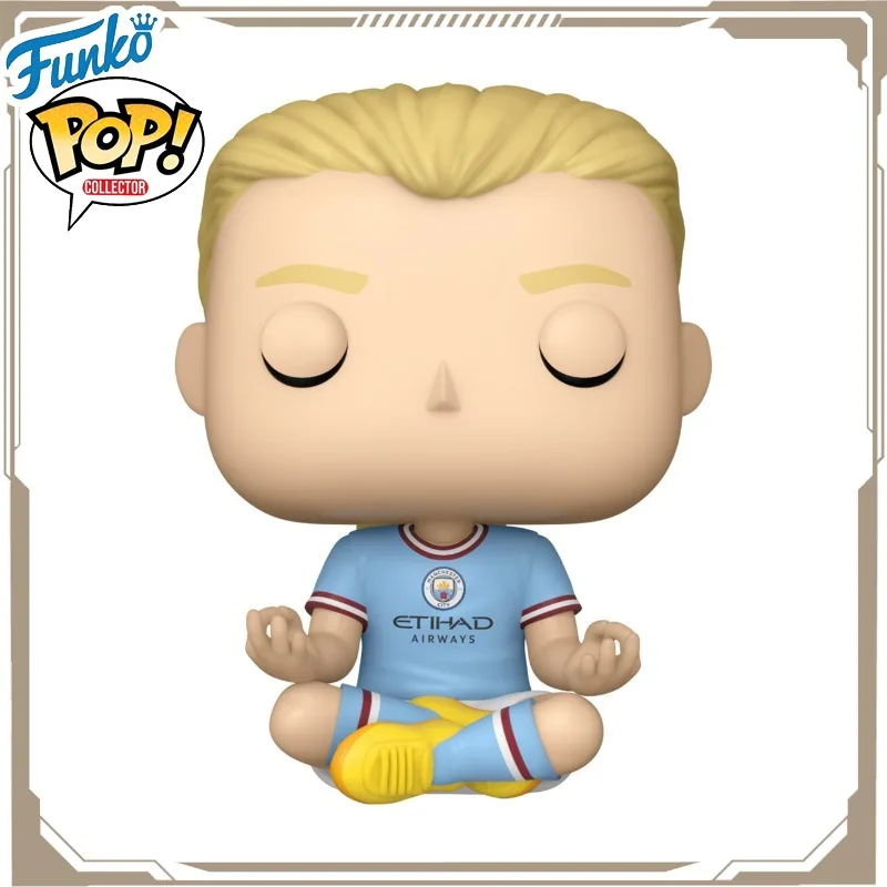 Funko POP الأصلي لكرة القدم أنيمي الشكل إيرونغ هالاند ألعاب شخصيات الحركة للبنين بنات أطفال هدية تحصيل نموذج الحلي #3