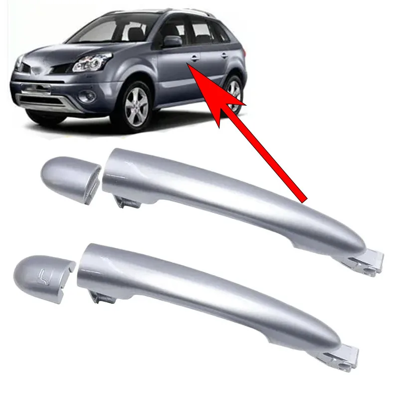 

Ручка внешней двери автомобиля 80640-JY01A/JY01B 80647-JY01A Передние/задние левые/правые наружные ручки для Renault Koleos 2009-2018