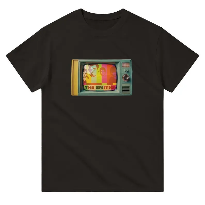 

Vintage Vibes: The Smiths on the Airwaves - Heavyweight Unisex Crewneck T-shirt