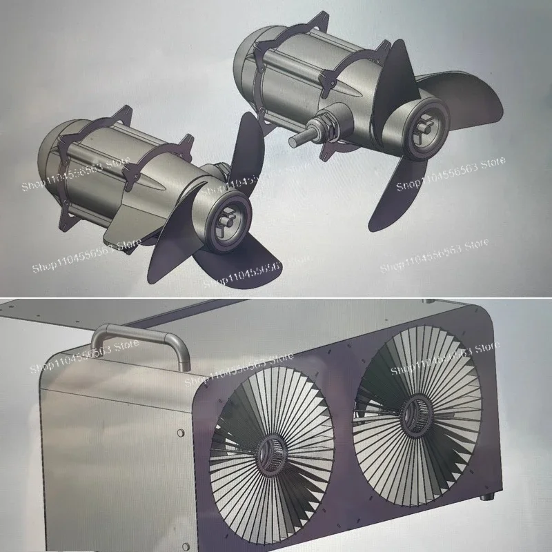 

High Power Underwater Electric Thruster, Marine Water Flow Drive for Pool Waves