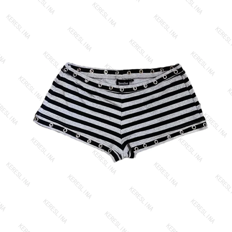 Streetwear Modische Beliebte Klassische Hip-Hop Rock-Style Mini-Shorts Sommer American Gothic Punk Vintage Mini-Shorts E-Girls – Detail 3