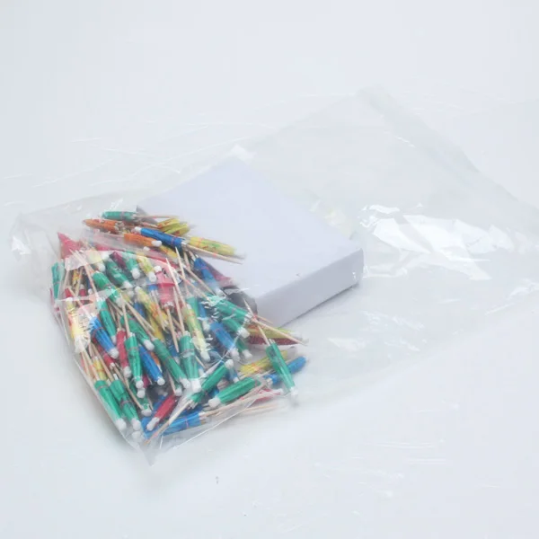 Colorful Paper Cocktail Umbrella Mini Parasol Stick Barware for Ice Cream Cake Party Decorations