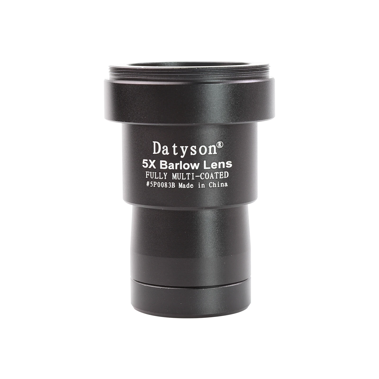 Datyson 5P0083BCD, 1,25 inch, 2x/3x/5x, astronomische telescoop, Barlow-lens, metalen uitvoering, voor professioneel planetair observatie.