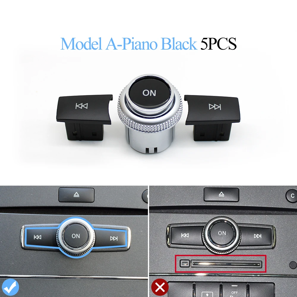 A Piano Black 5PCS