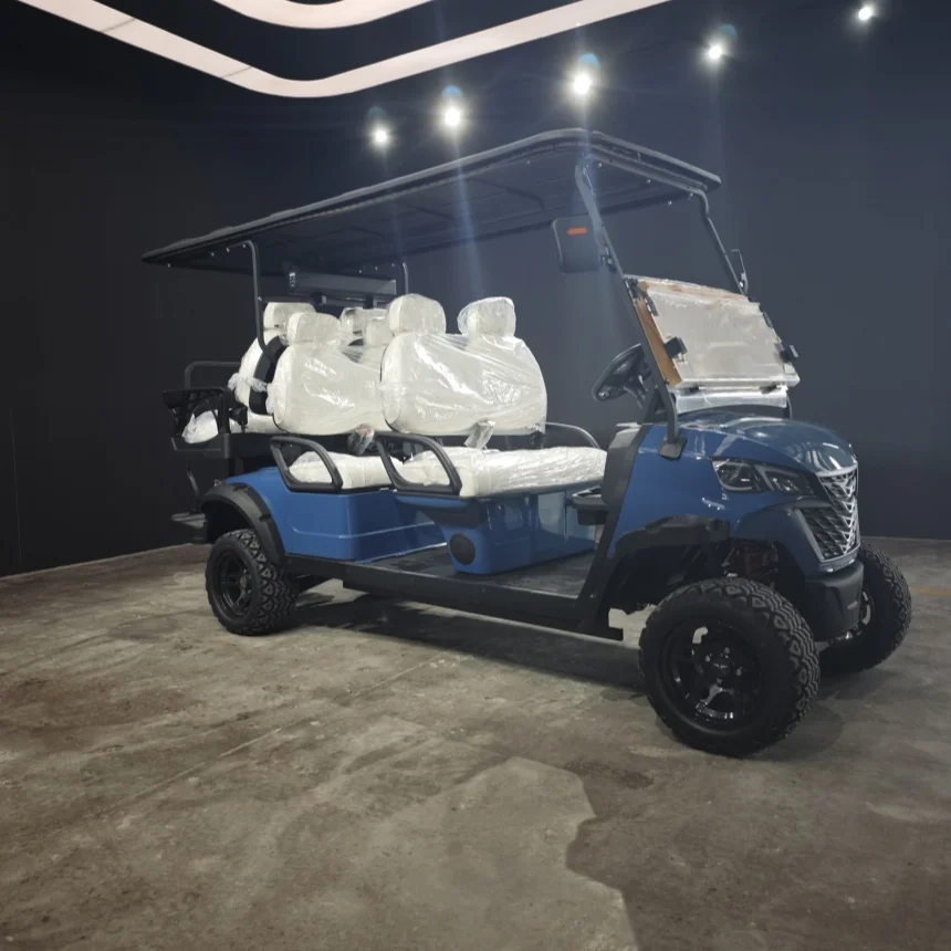 

Airport Hotel Brand New Electric Golf Cart 6 Seater Adult Off-Road Club Car Dedicated To Attractions Wholesale And Retail