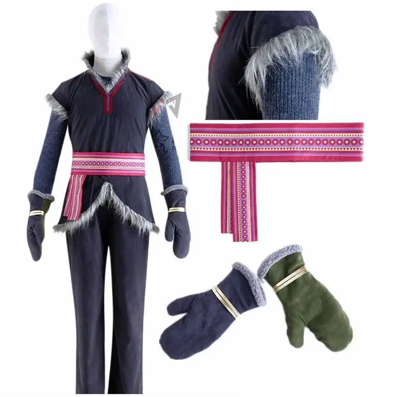 

Костюм для косплея из фильма Кристофифа, свитер, брюки, перчатки, пояс, жилет, высокое качество для игр, вечеринки, Хэллоуина, для взрослых, большие размеры, в наличии