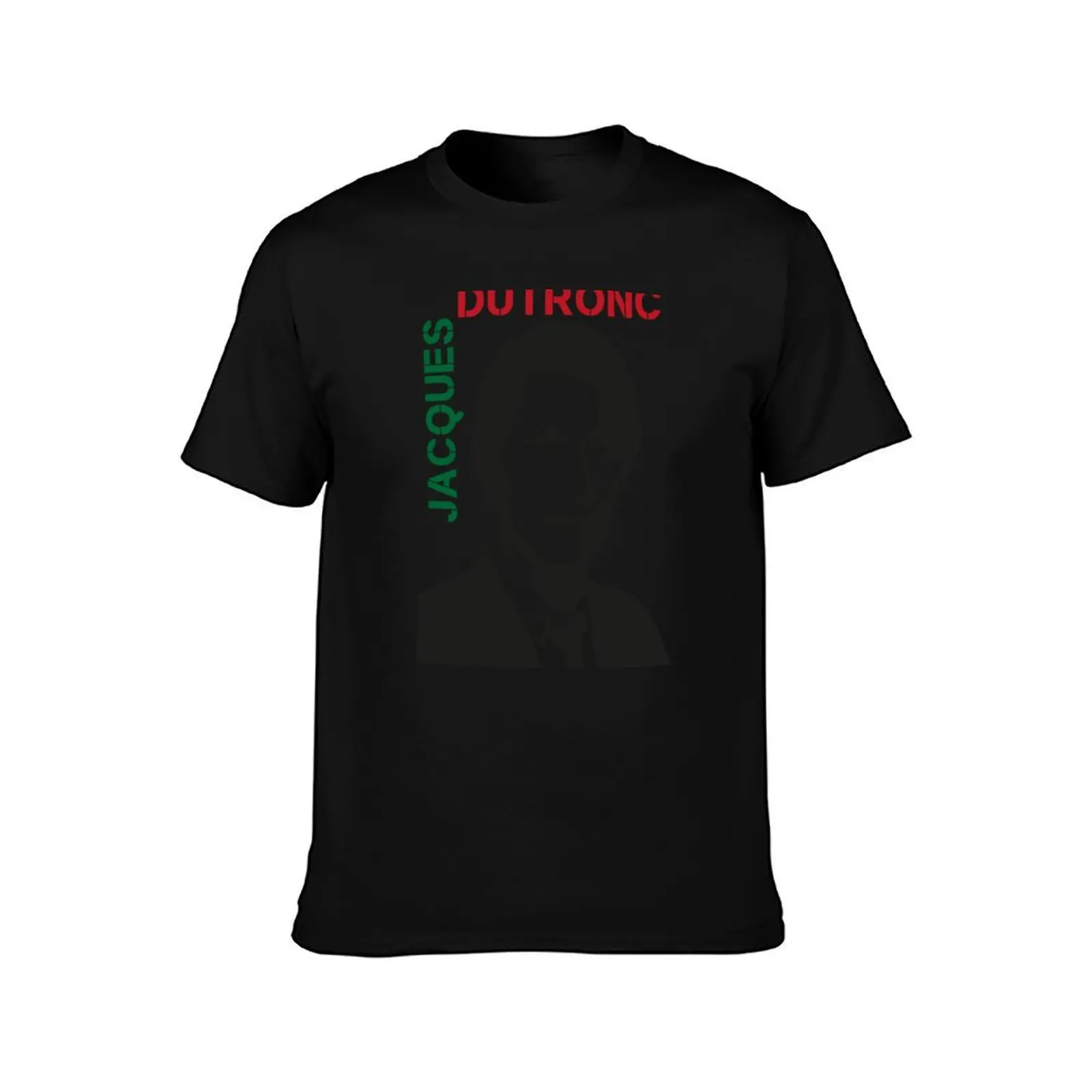 Jacques Dutronc T-Shirt Soft Basic Cotton Short Sleeve Tee T-Shirt