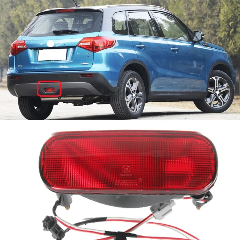 Roavia Rear Bumper Fog Light For Suzuki Vitara 2016 2017 2018 Tail Lamp Reflector Light Stop Lamp Brake Lamp Light Warning Lamp