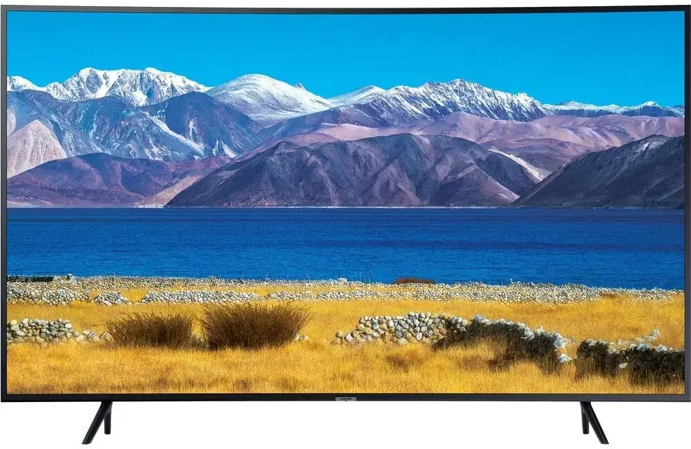 55-calowa seria Crystal UHD TU8300 klasy — zakrzywiony telewizor Smart TV 4K UHD z wbudowanym wbudowanym Alexa (UN55TU8300FXZA)