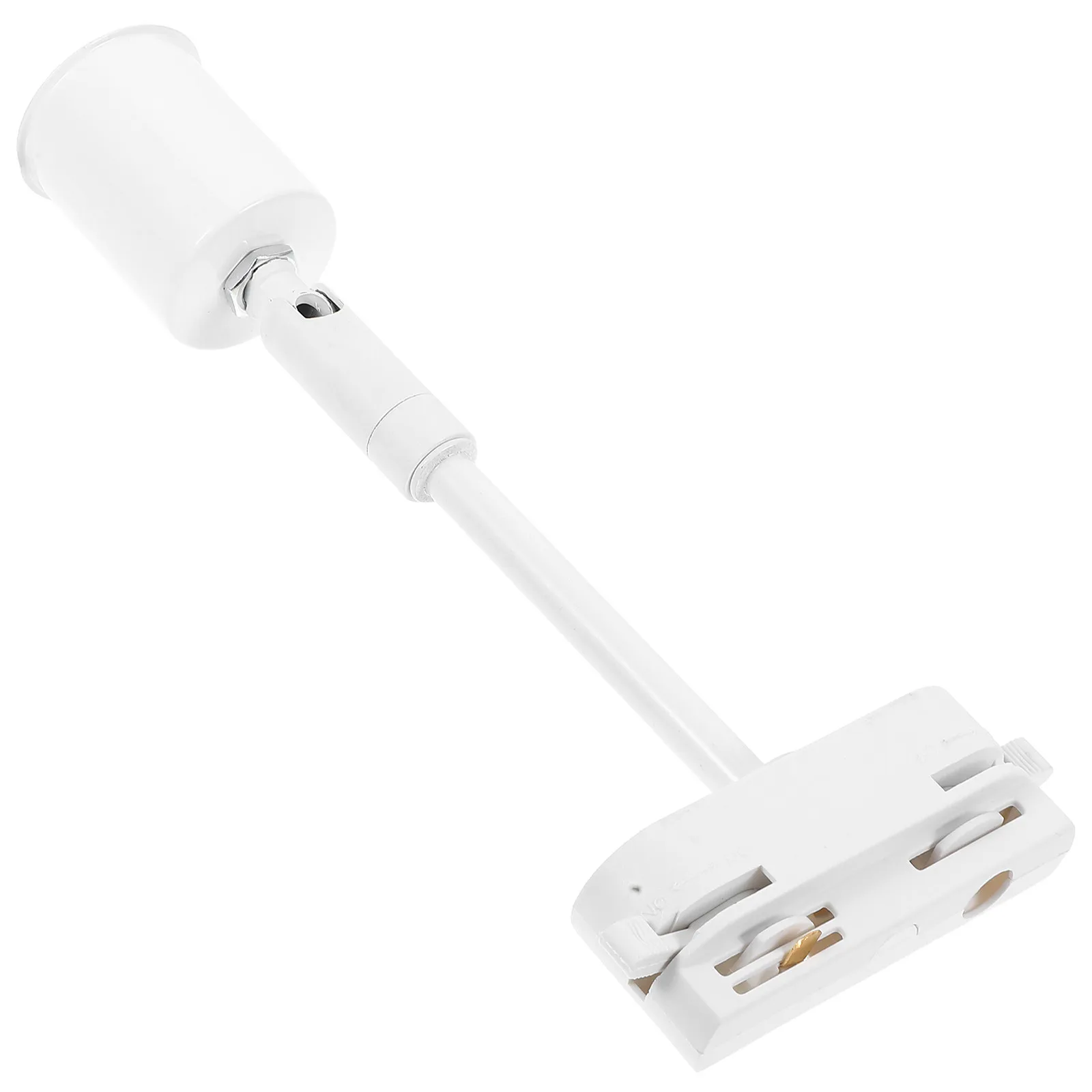 

E27 Lamp Socket Converter Adapter for Track Lighting Fixtures Flexible LED Bulb Compatibility Space Saving Design for Retail