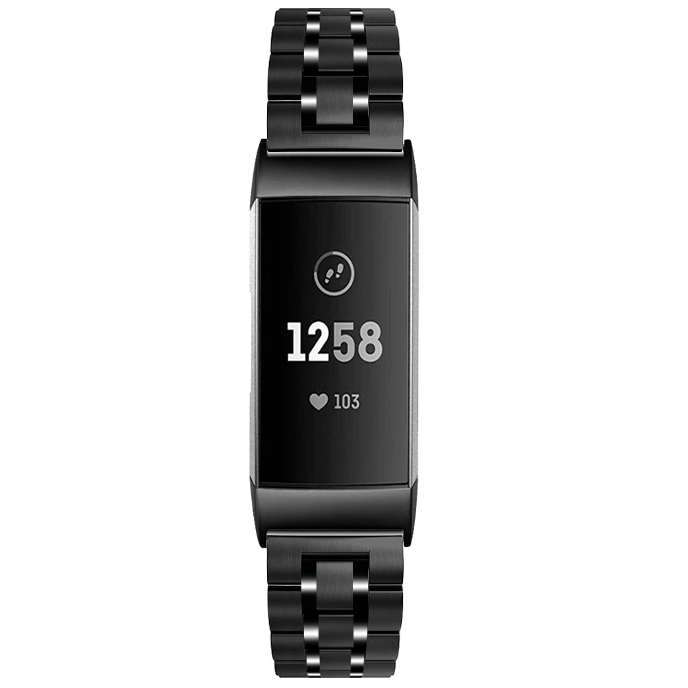 Essidi 2022 Đồng Hồ Mới Ban Nhạc Dây Chuyền Dành Cho Vòng Đeo Sức Khỏe Fitbit Charge 5 4 3 2 Đồng Hồ Đeo Tay Vòng Tay Dây Đeo Vòng Cho vòng Đeo Sức Khỏe Fitbit Charge 3 Se